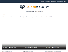 Tablet Screenshot of discobolo.it